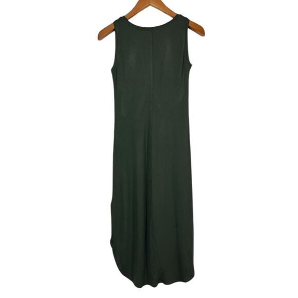 Daily Ritual Green V-Neck Sleeveless Dress, Size XS, NWT - Picture 3 of 7